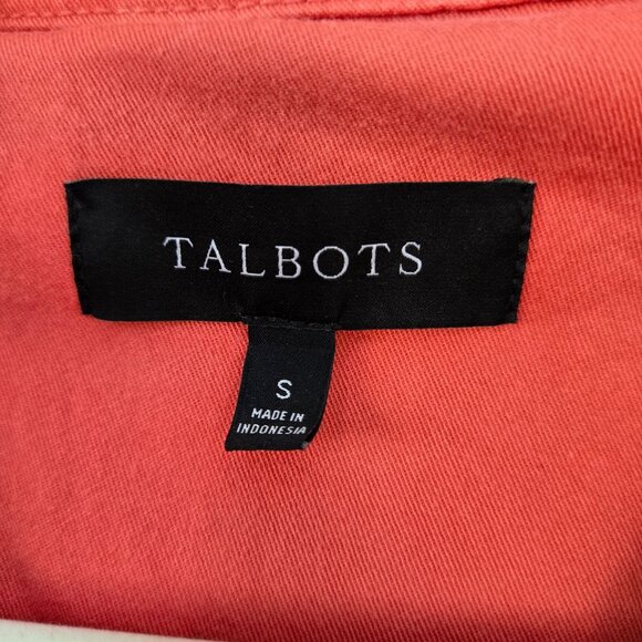 Talbots Slighty Cropped Utility Jacket Size Small - Picture 3 of 7